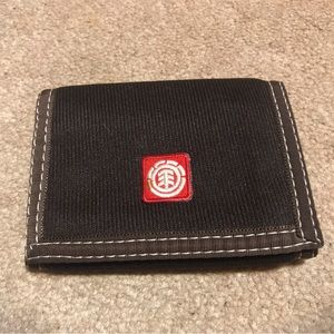 Element Skateboarding Velcro Trifold Wallet
